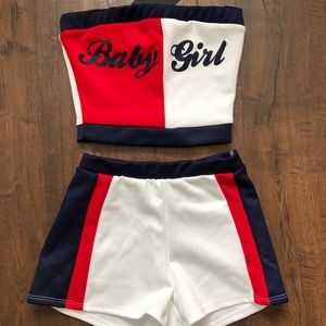 Fashion nova “babygirl” set